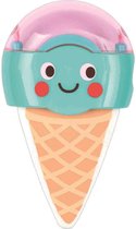 gum met puntenslijper Be Happy turquoise