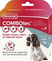 Beaphar COMBOtec Hond 10-20 kg - 2 pipetten