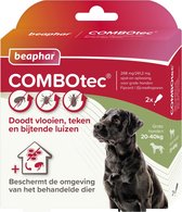 Beaphar COMBOtec Hond 20-40 kg - 2 pipetten