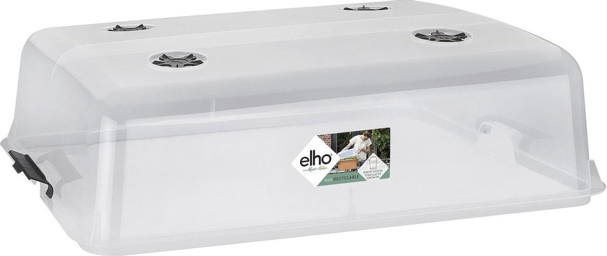 Elho - Green Basics Growhouse Couvercle Super Xxl Transparent | bol.com