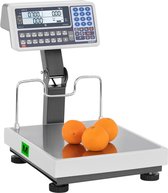 TEM - Prijs rekenweegschaal met hoog display - gekalibreerd - 60 kg / 20 g - 150 kg / 50 g