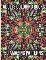 Adults Coloring Books 50 Amazing Patterns