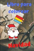 Libro para colorear Navidad: Folleto para ninos