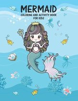 Mermaid Activity Book for Kids: Color By Number and More Activities for Girls and Boys, Coloring Book for Kids Ages 4-12