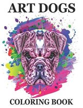 Art Dogs Coloring Book