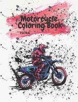 Motorcycle Coloring Book