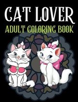 Cat Lover Adult Coloring Book