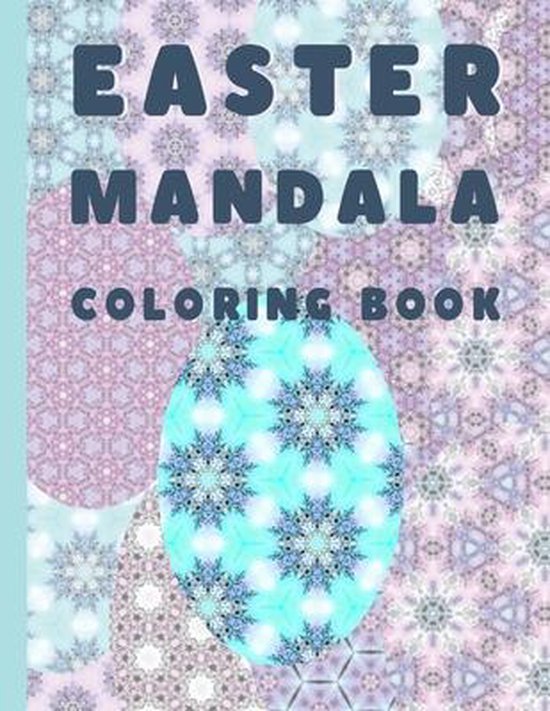 Easter Mandala Coloring Book - cover