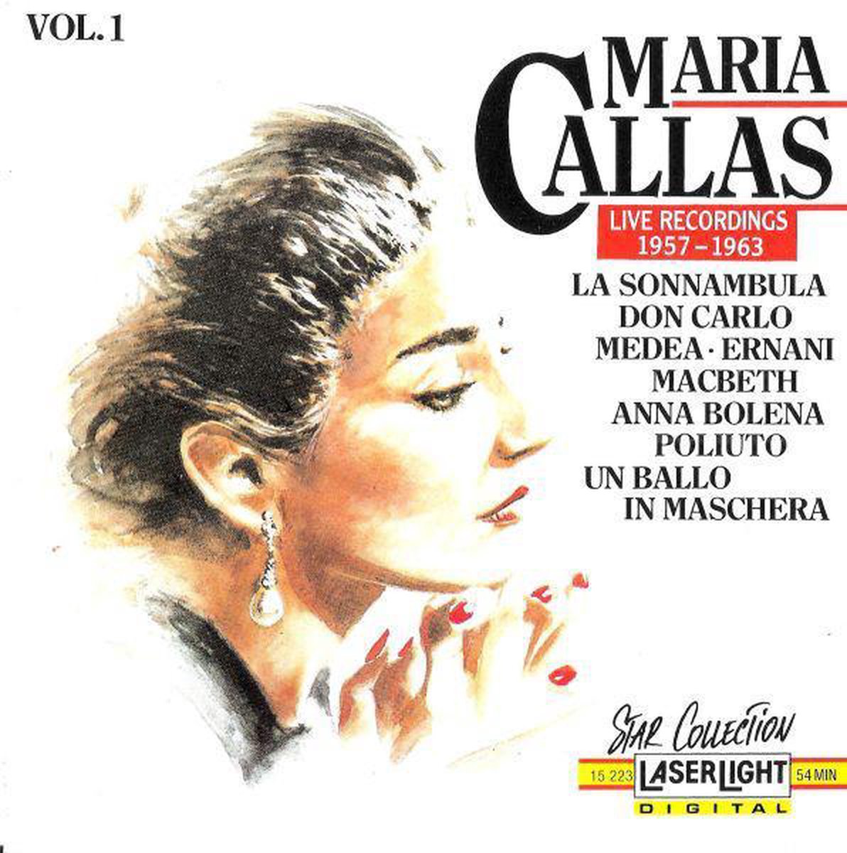 Maria Callas – Vol. 1 (Live Recordings 1957 - 1963)
