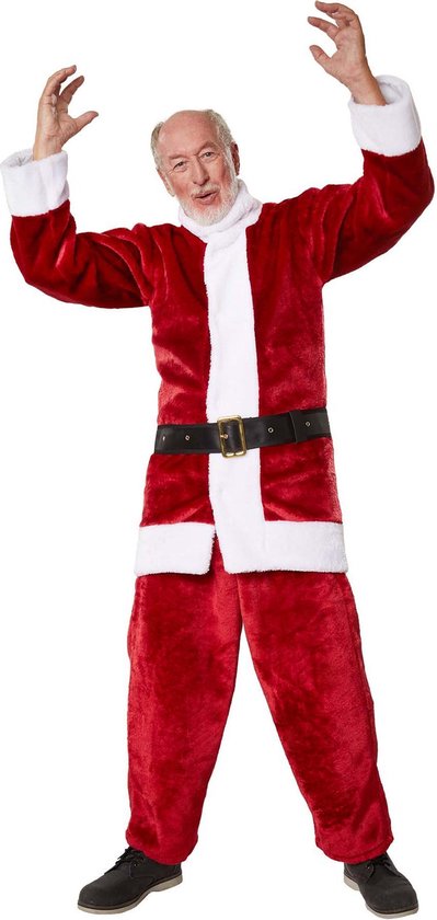 dressforfun - Kerstmanset donkerrood XL - verkleedkleding kostuum halloween verkleden... |