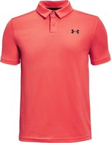 UA Performance Polo-Venom Red / Venom Red - Jongens maat: