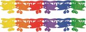 2x stuks feest slinger met vliegtuigjes thema 3 meter - Feestartikelen/versiering vliegtuigen