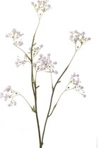 Kunstbloemen Gipskruid/Gypsophila takken wit 66 cm - Kunstplanten en steelbloemen