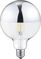LED Lamp - Filament - Trinon Limpo XL - E27 Fitting - 7W - Warm Wit 2700K - Glans Chroom - Glas