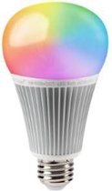 LED Lamp - Prisu Pina - E27 Fitting - Dimbaar - 9W - Aanpasbare Kleur - RGBW - Wit