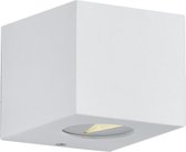 LED Tuinverlichting - Tuinlamp - Trinon Corby - Wand - 4W - Mat Wit - Kunststof