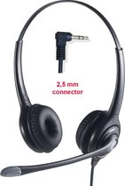 VH618D Duo Headset / hoofdtelefoon voor vaste telefoons met 2,5 mm aansluiting