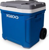 Igloo Latitude 60 Roller - Grote koelbox op wielen - 56 Liter - Blauw