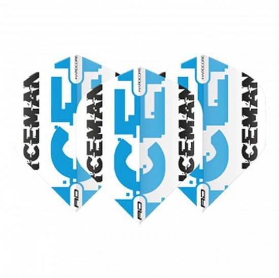 Red Dragon Gerwyn Price White & Blue Logo - Dart Flights van Red Dragon — afbeelding 2