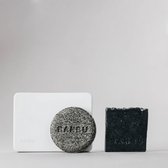 Banbu Shampoo bar & Soap bar & Zeephouder set- Vet haar - Zero waste