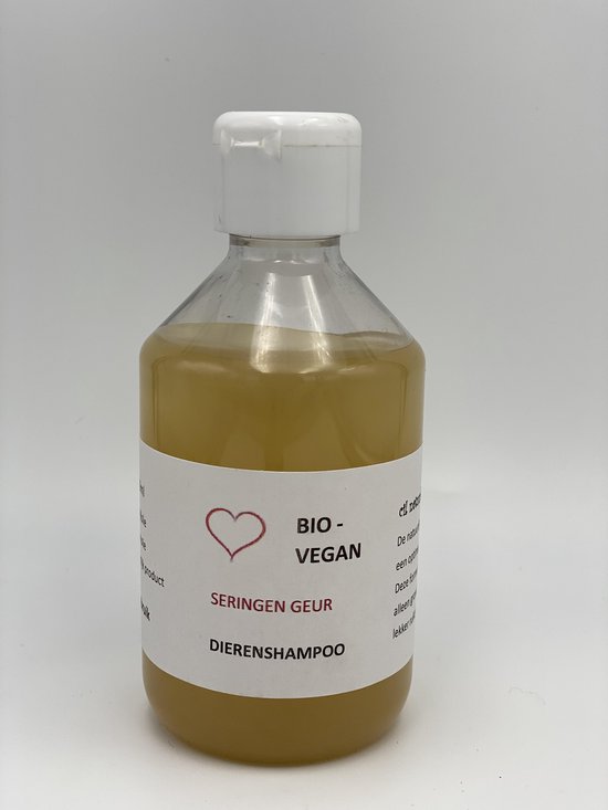 100% biologisch en veganistische dierenshampoo (Seringen)