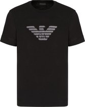 Emporio Armani Heren T-shirt met adelaar Zwart maat L