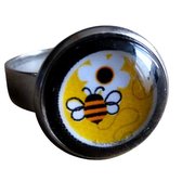 2 Love it Bee and Bloem - Ring - Enfants - Taille ajustable