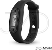Jumada's Digitale Stappenteller - Armband - Calorieteller - Tracker - Smal - Zwart
