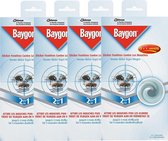 Baygon - Vensterstickers - Anti vliegen - 4 x 4 (16) stuks - Sticker tegen vliegen - Voordeelverpakking