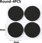 Meubelvilt | Meubelonderzetters | Anti slip | Zelfklevend | Rond 16 stuks 2cm