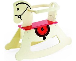 Pintoy houten hobbelpaard highland