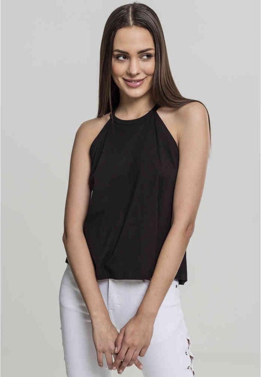 Urban Classics Halterneck Dames Halternecks – XL Zwart