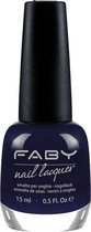 Faby Nagellak Best Friends On The Yaaacht 15 Ml Vegan Blauw