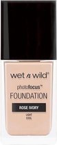 Wet n Wild - Photo Focus Foundation Fond de Teint - Makeup 30 ml Nude Ivory -