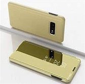 TF Cases | Samsung S10e | Goud| Bookcase | High Quality | Clear view |