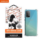 Xssive Anti Shock Case voor Samsung Galaxy A52 5G - Back Cover - Transparant