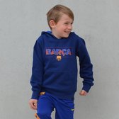 FC Barcelona hoodie - KIDS - 10 jaar (140) - blauw