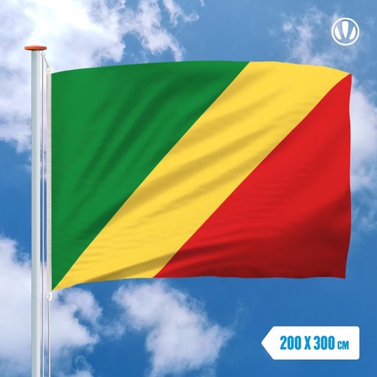 Drapeau CONGO - BRAZZAVILLE disponible en différentes tailles | Boutique  Petramar