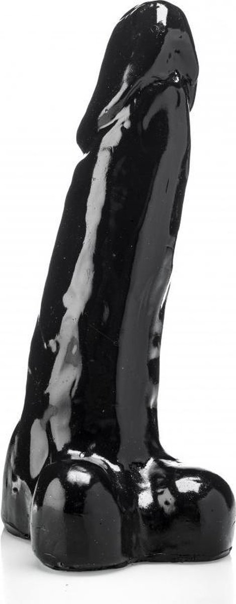 Goedkoopste XXLTOYS - Samuel - Large Dildo - Inbrenglengte 23 X 7.5 cm - Black - Uniek Design Realistische Dildo – Stevige Dildo – voor Diehards only - Made in Europe