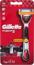 Gillette Houder Fusion 5 Power + 1 Mesje En Batterij - 1 Stuk