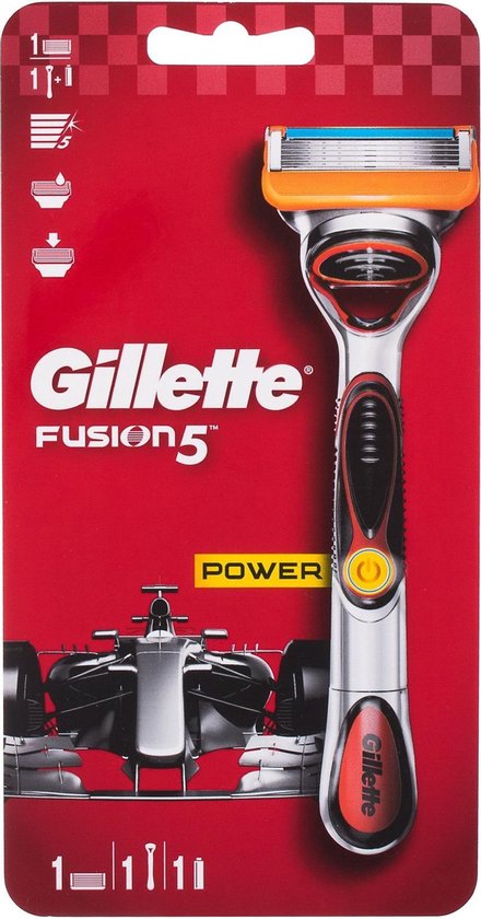 Gillette Houder Fusion 5 Power + 1 Mesje En Batterij - 1 Stuk | bol.com