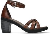 Wolky Sandalen Exit cognac leer