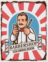 barber shop coloring book