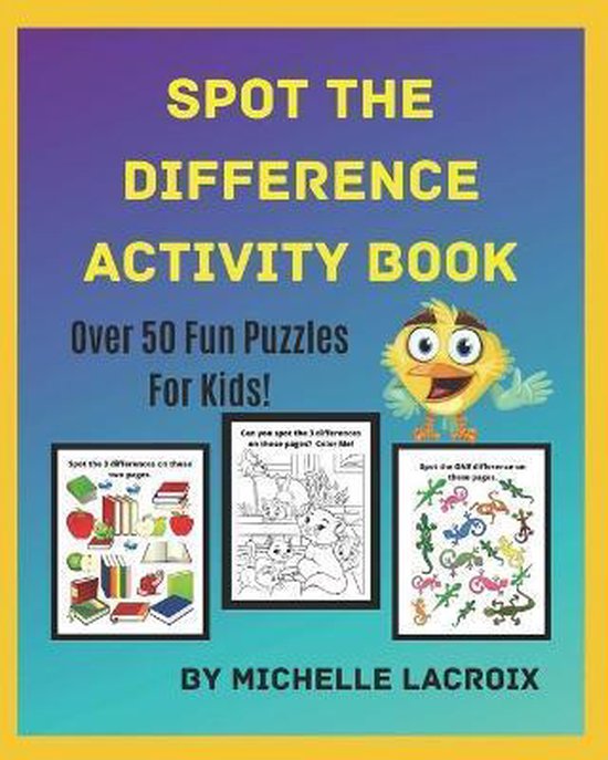 Spot the Difference Activity Book - cover