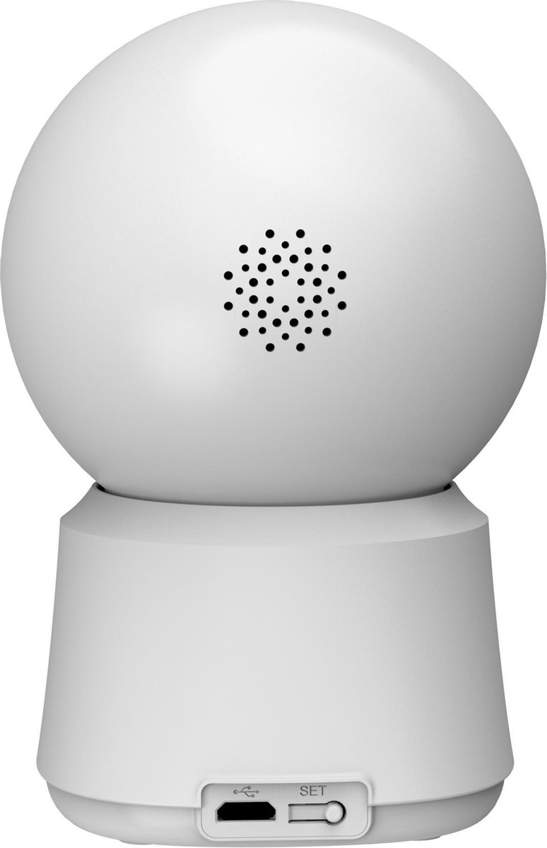 Afbeelding 2 van Laxihub 2MP - Wifi Babyfoon Met App - Camera voor binnen - Full HD Resolutie – Wifi - Privacyfunctie - Wit