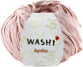 Fil de ruban Washi rose - crochet pour l'intérieur - fil de ruban - fil au crochet - tricot - crochet - fil à tricoter - crochet pour enfants - fil - laine à tricoter
