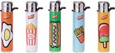 Aanstekers - Rond – Flint - Lighters - Prof - 25 stuks – Pop Food