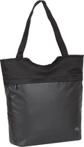 Bike - Carbon - Enkele Fietstas - Waterdicht - Fietsshopper -  Schoudertas - Waterafstotend PU - Zwart (21.6 Liter)