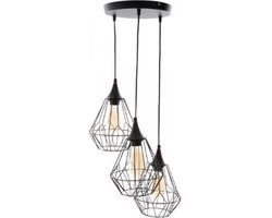 Atmosphera Industriële Hanglamp ZWART