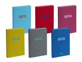 Brepols Schoolagenda 2021-2022 - Rainbow - Blauw - 9 x 16 cm